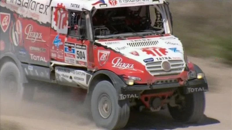 Aleš Loprais ve druhé etapě Dakaru výrazně ztratil