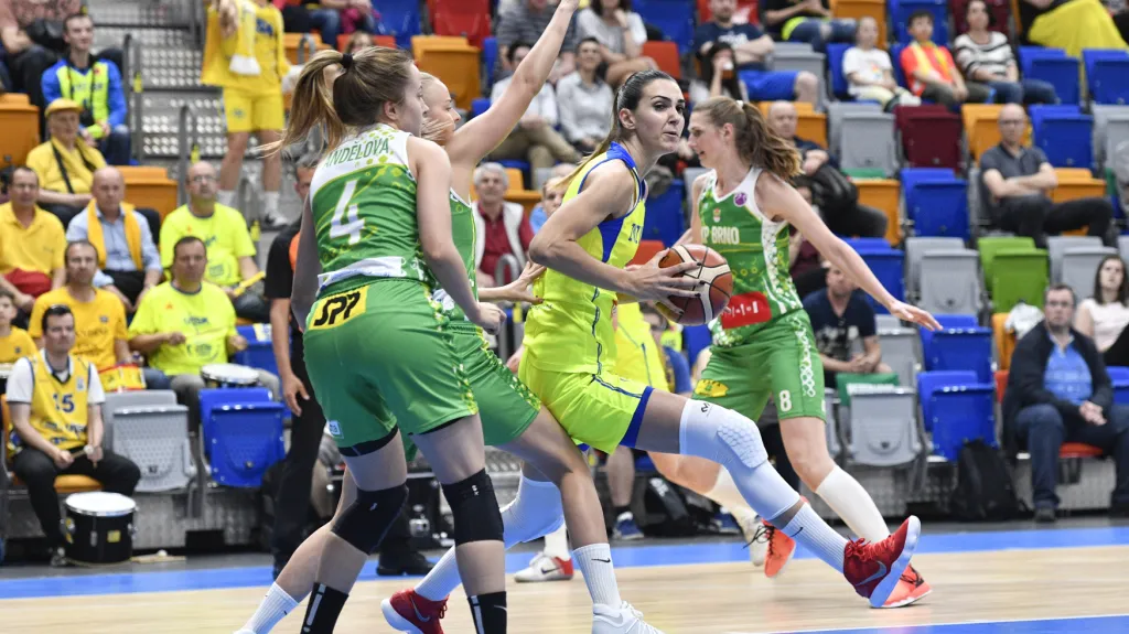 Zápas KP Brno - ZVVZ USK Praha