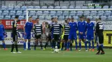 Gól v utkání České Budějovice - Baník Ostrava: Táborský - 2:2 (74. min.)