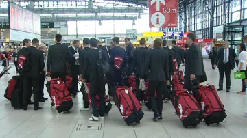 Odlet české reprezentace na ME 21