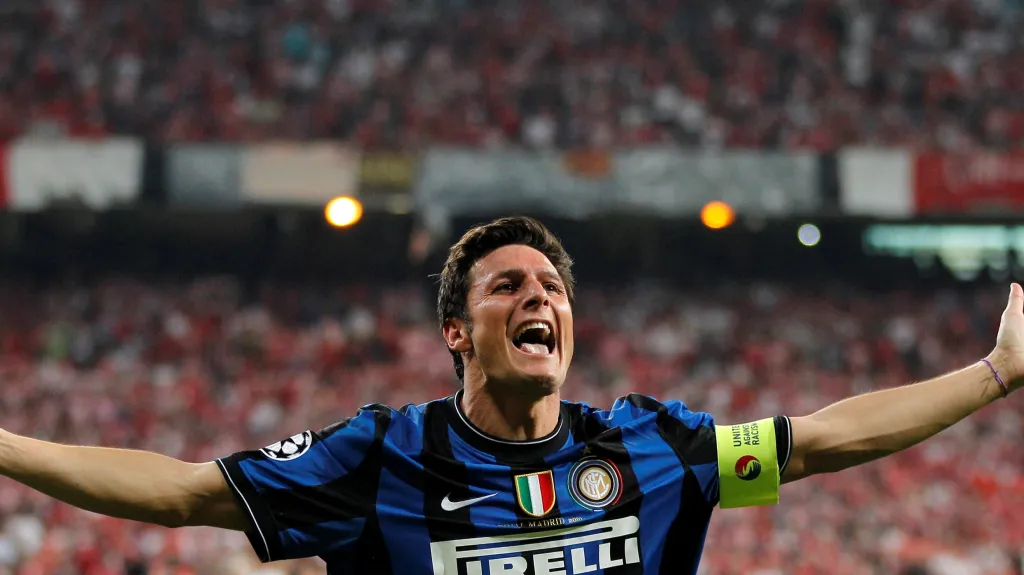 Javier Zanetti po vítězství v Lize mistrů