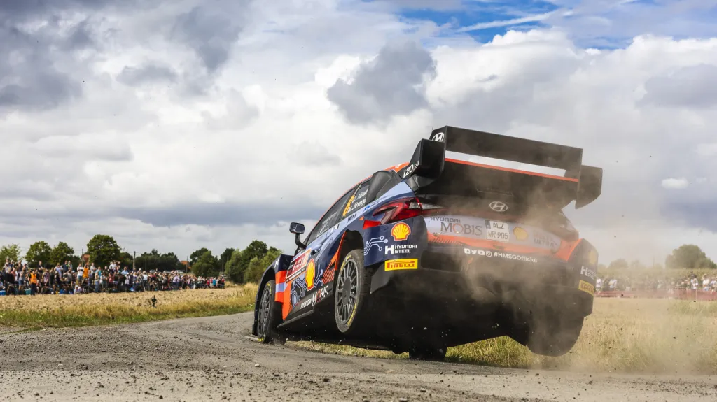 Ott Tänak na Belgické rallye