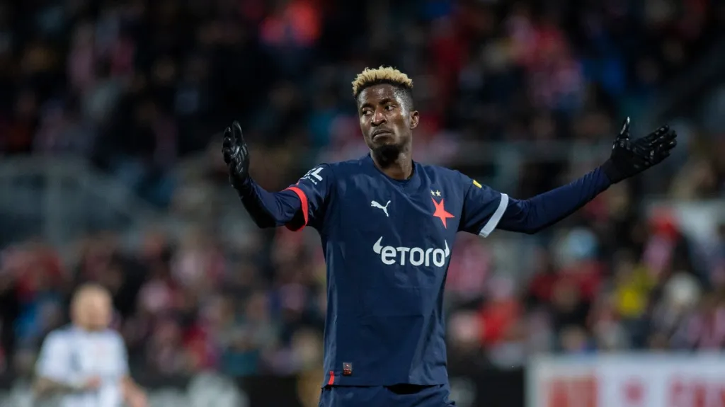 Slávistům k bodům v Českých Budějovicích nepomohl ani Peter Olayinka