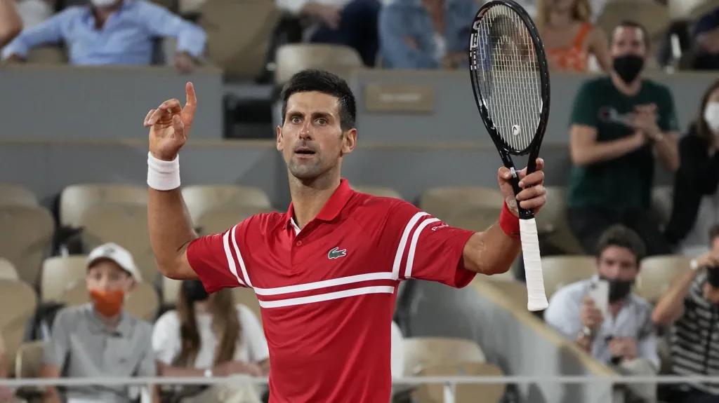 Vítězný Novak Djokovič