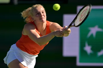 Kateřina Siniaková v Indian Wells