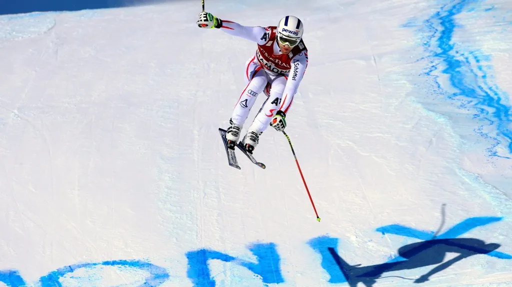 Romed Baumann v závodě v Chamonix