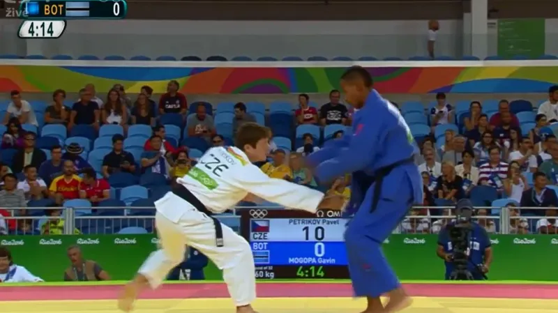 Judista Petřikov postoupil do osmifinále