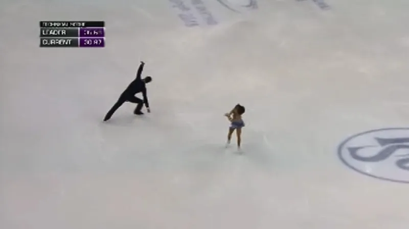 V krátkém programu byli nejlepší Duhamelová s Redfordem