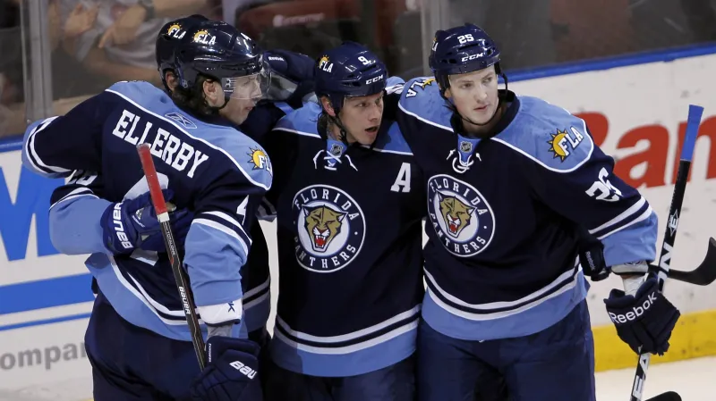 Radost hokejistů Floridy