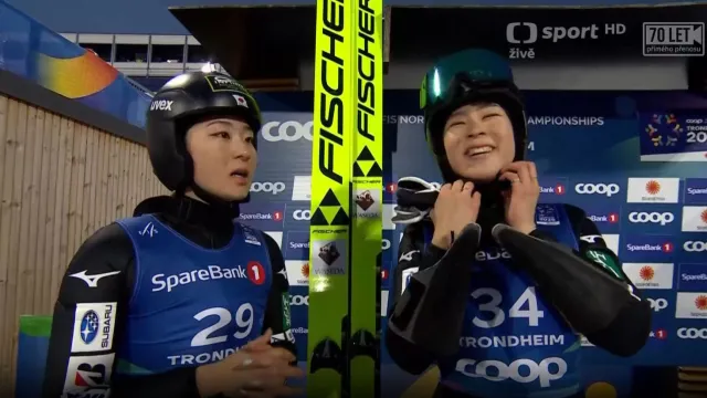 Vyvrcholení závodu sdruženářek na MS