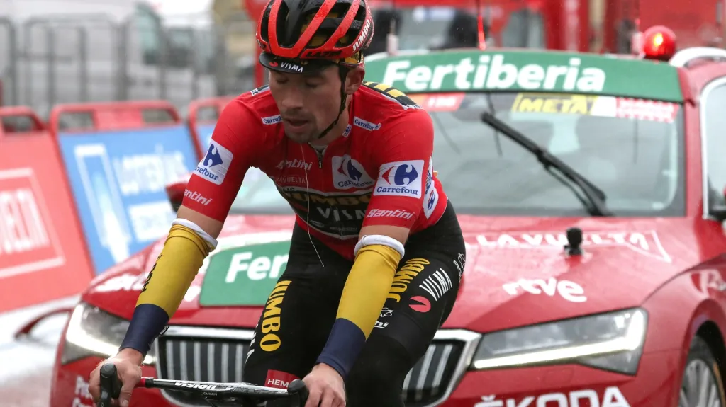 Primož Roglič na Vueltě
