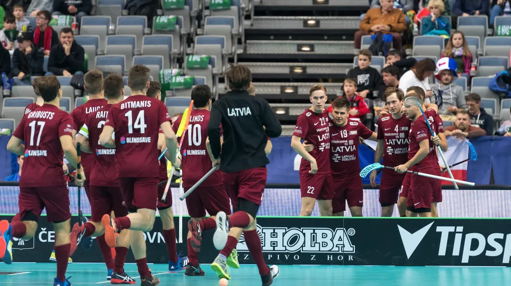 Lotyšští florbalisté