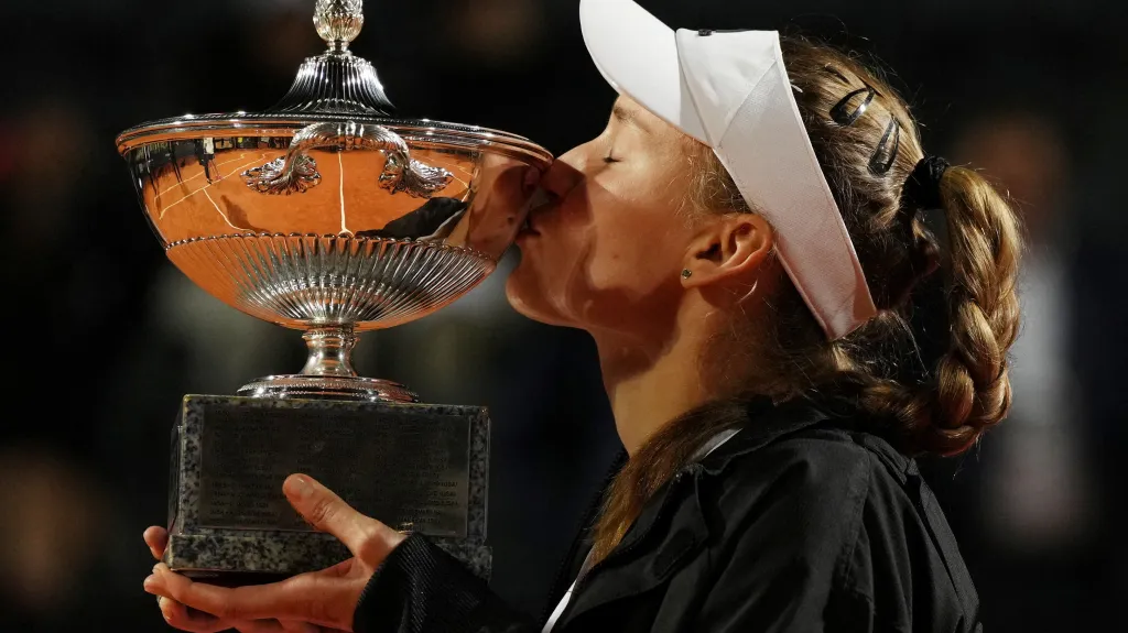Rybakinová triumfovala na Italian Open