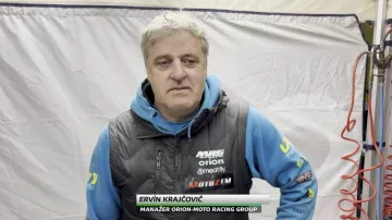 Manažer Ervín Krajčovič po 1. dni 2. etapy