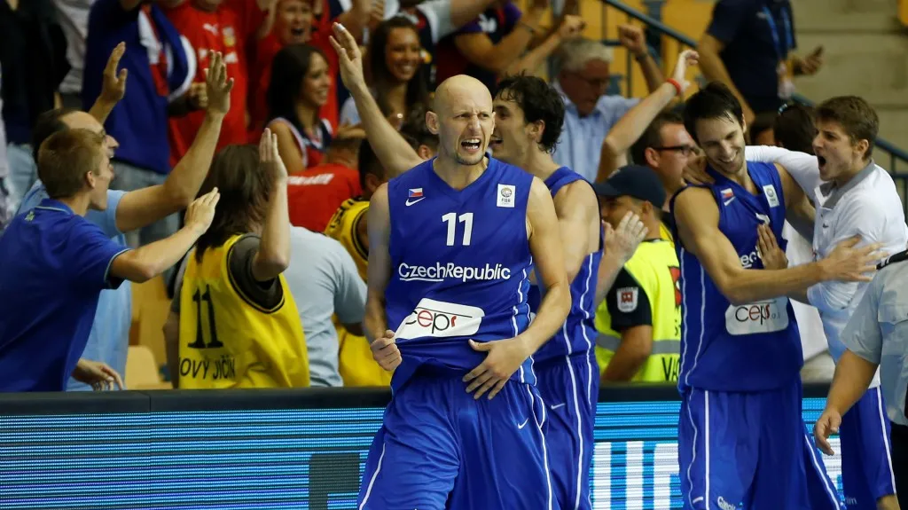 Radost českých basketbalistů