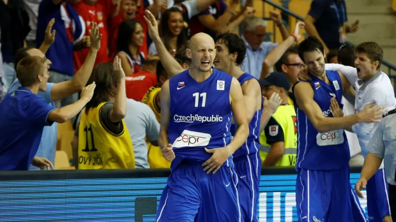 Radost českých basketbalistů