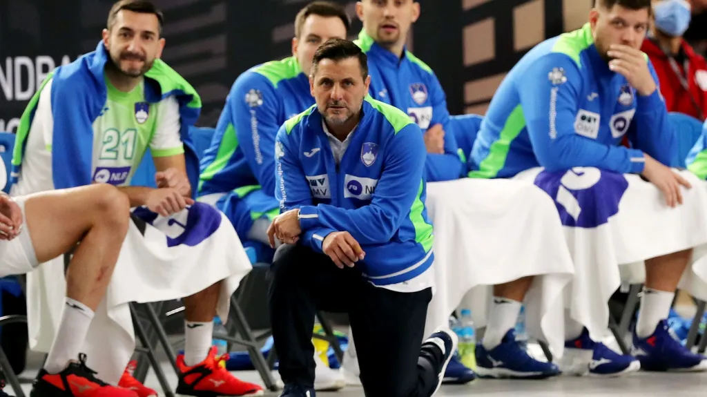 Slovinský trenér Ljubomir Vranjes se spoluhráči