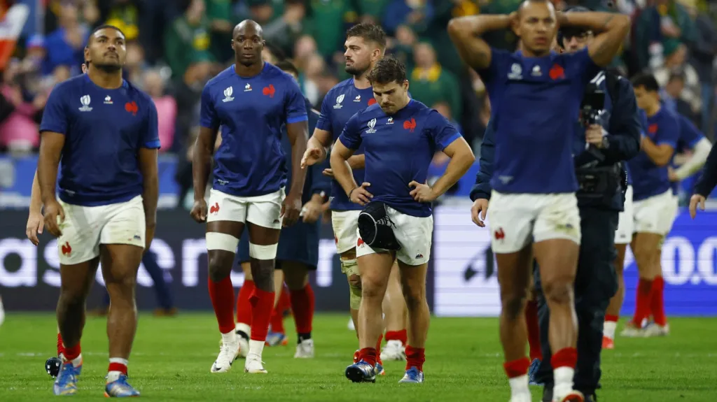 Zklamaní ragbisté Francie