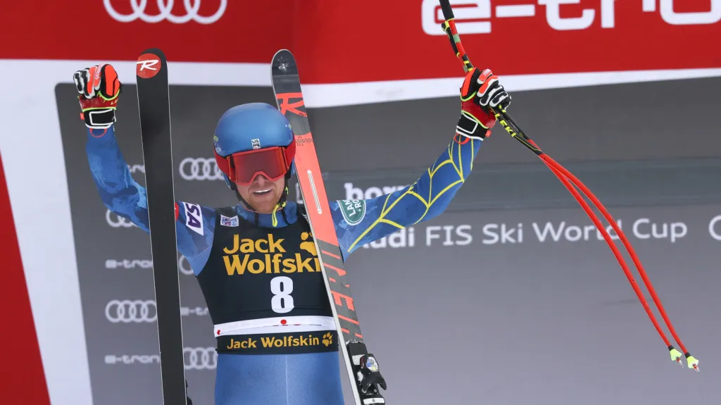 Vítěz Super-G v Bormiu Cochran-Siegle