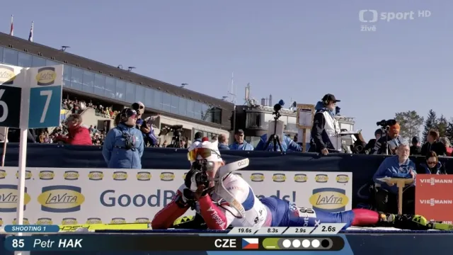 Sestřih sprintu biatlonistů SP v Oslu