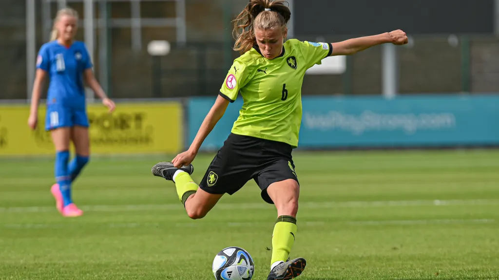 Fotbalová reprezentantka do 19 let Denisa Tenkrátová