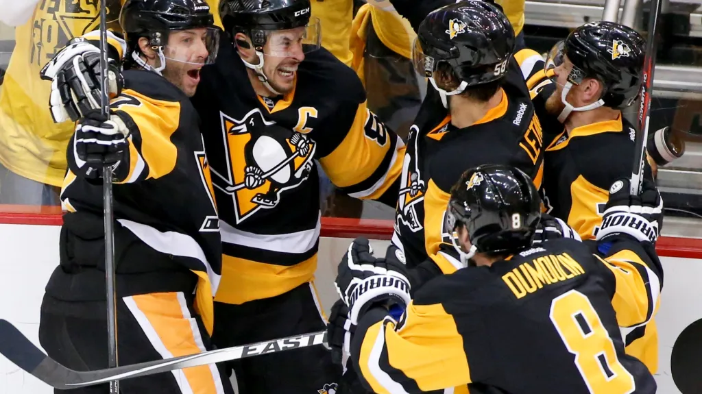 Slavící hokejisté Pittsburghu