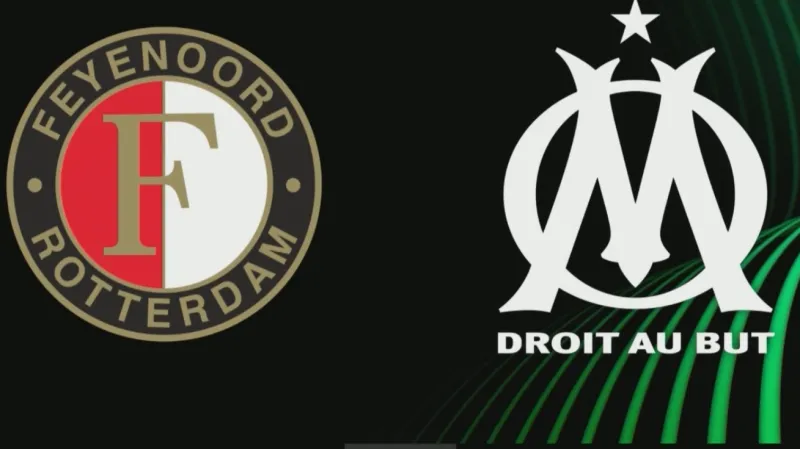 Sestřih semifinále Feyenoord – Marseille