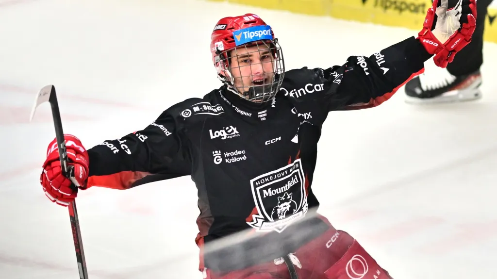 Hradecký útočník Adam Novotný