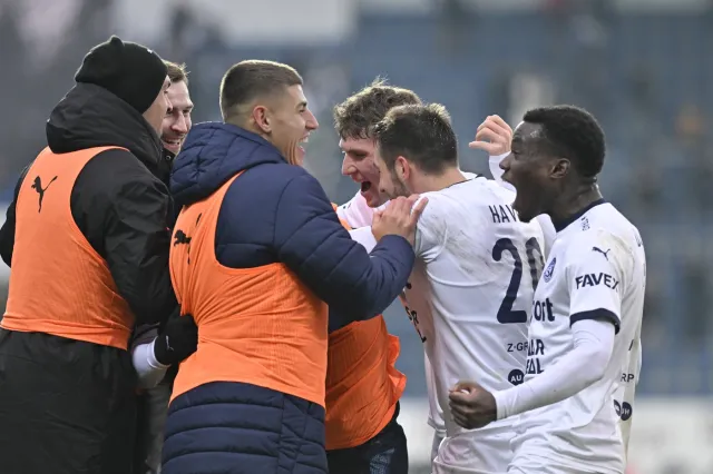 Boleslav v atraktivním duelu remizovala se Slováckem, Olomouc zvládla utkání v Jablonci