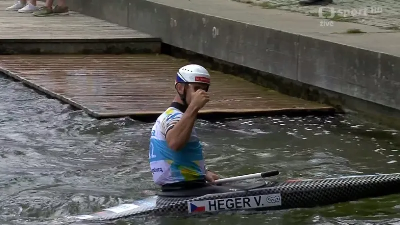 Finálové jízdy Václava Chaloupky a Vojtěcha Hegera