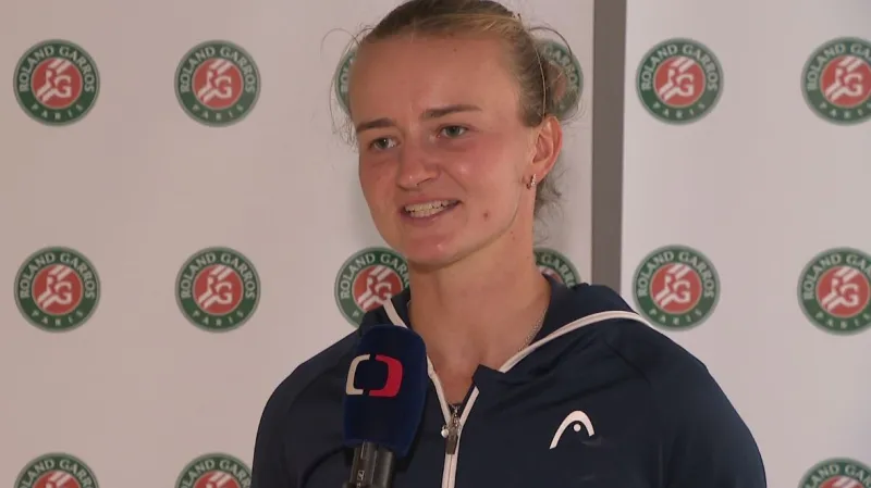 Krejčíková po semifinále: Mám obrovskou radost, jsem na sebe pyšná