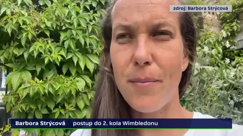 Strýcová: Jsem ve 2. kole a těším se, co Wimbledon v roce 2023 přinese