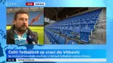 Čeští fotbalisté se vrací do Vítkovic