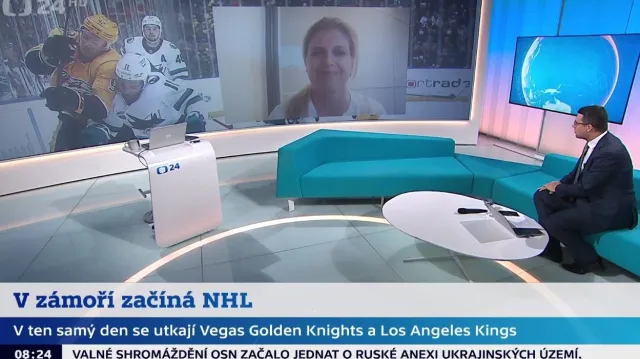 Studio 6: Vymětalíková o startu NHL v zámoří