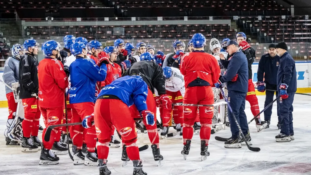 Čeští hokejisté se připravují na Finské hry