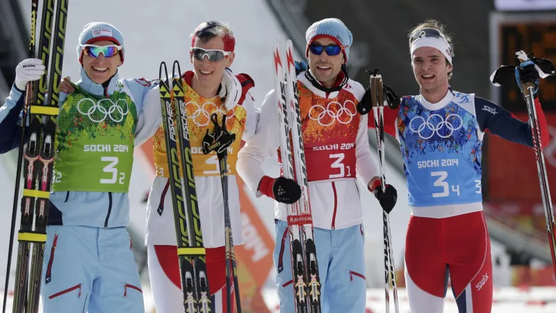 Vítězná norská štafeta