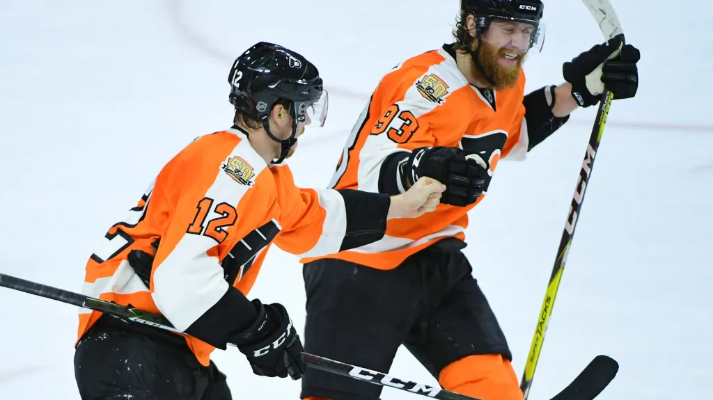 Radující se Voráček a Raffl