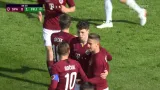 Gól v utkání Sparta Praha - Jablonec: Krejčí ml. - 1:1 (49. min.)