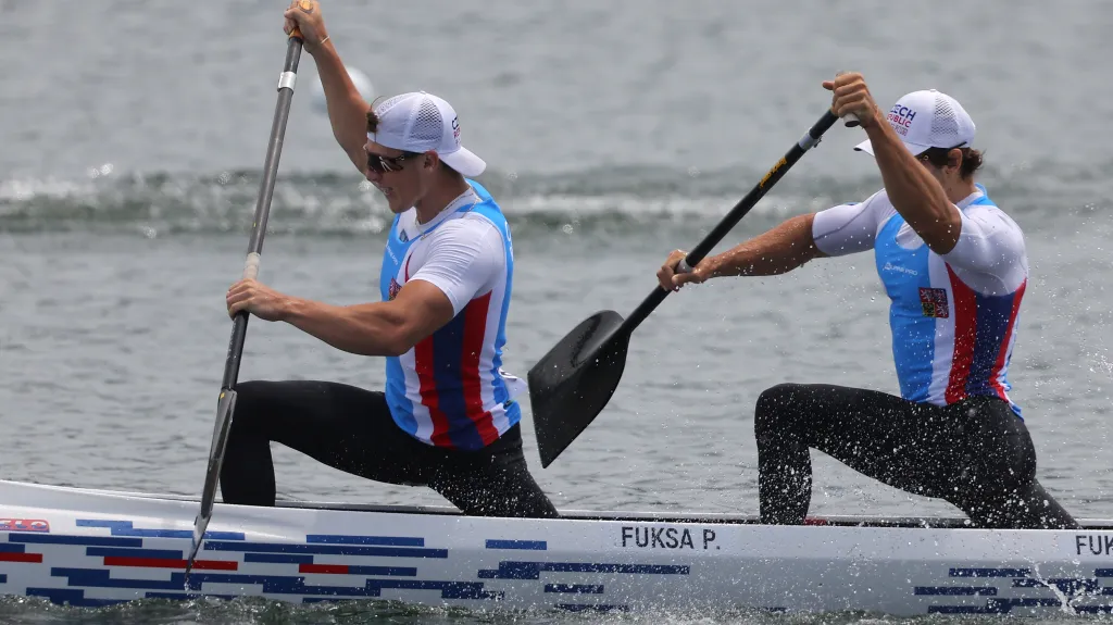 Bratři Fuksové na deblkanoi