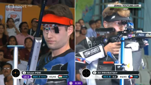 Přívratský byl ve finále SP v třípolohové malorážce druhý