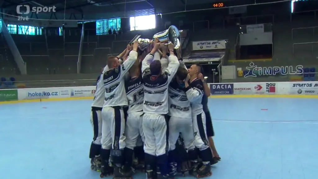 Prague Rats ovládli extraligu in-line hokejistů
