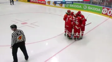 Gól v utkání Rusko - Česko: Anisimov - 2:2 (21. min.)