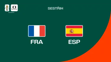 Sestřih semifinále Francie – Španělsko