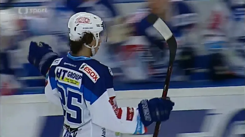 Gól v utkání Kometa Brno - Třinec: Plášek- 2:1 (60. min.)