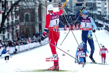 Northug s Poltoraninem v cíli sprintu