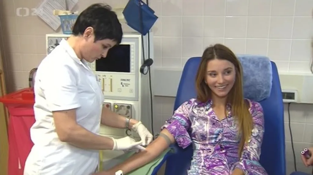 Spilková vstoupila do registru dárců kostní dřeně