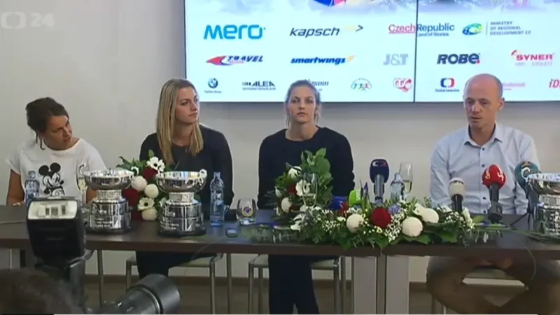 Tenistky si užily klidné oslavy a už se těší na dovolenou