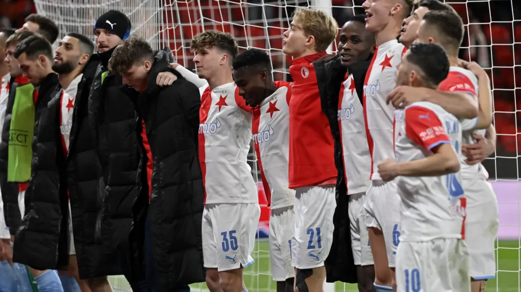 Radost slávistických hráčů