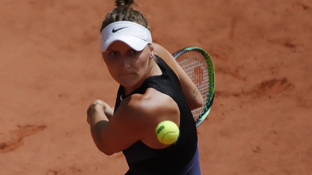 Markéta Vondroušová na Roland Garros