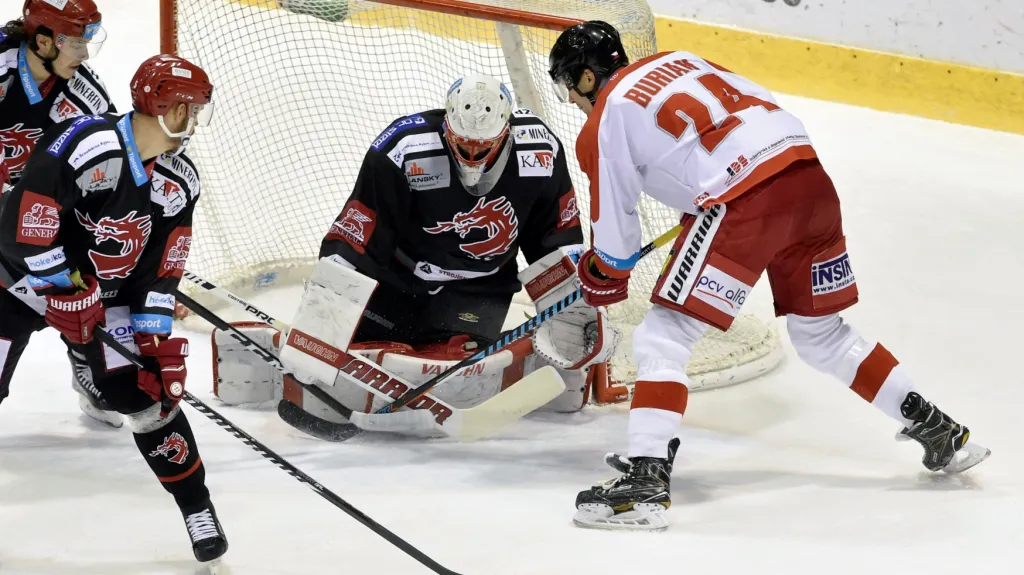 Utkání Olomouc - Třinec